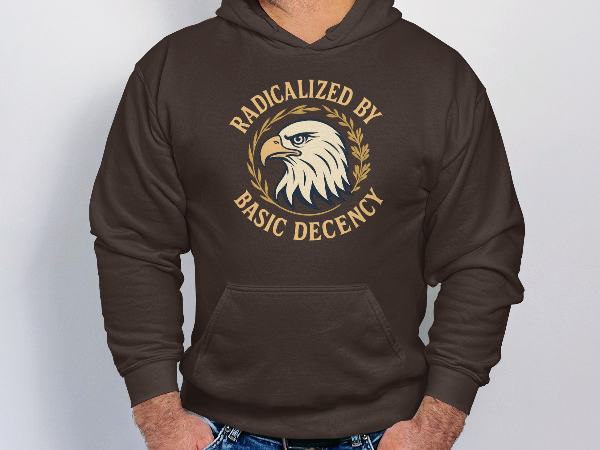 Radicalized By Basic Decency Hoodie product