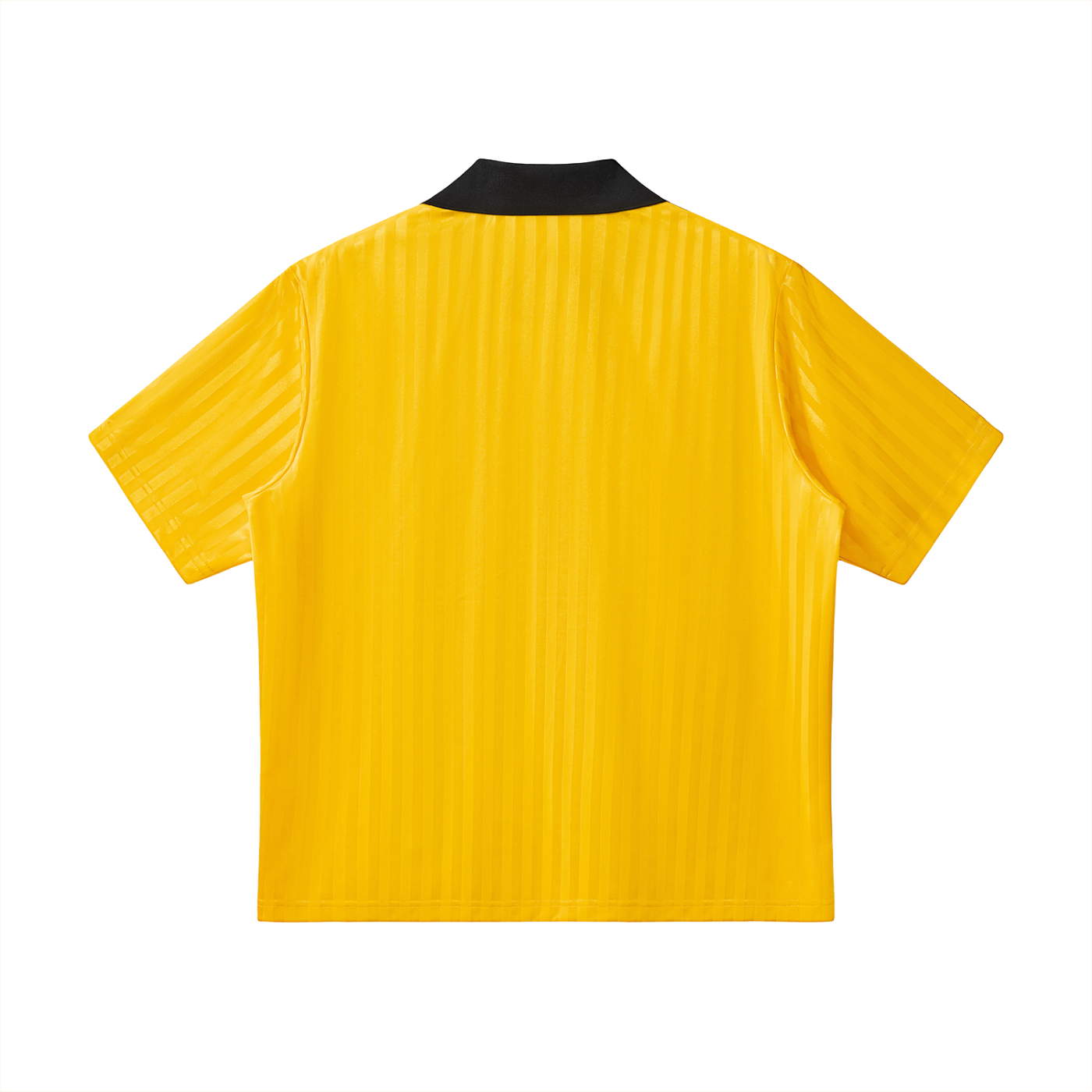 Chinga Tu Maga Contrast Collar Striped Soccer Jersey