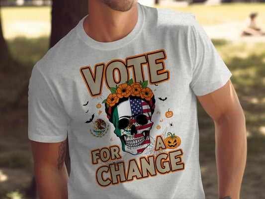 Vote for a Change Graphic T-shirt product type