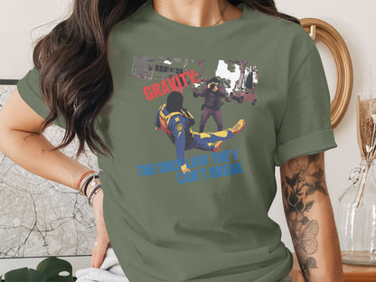 Gravity The Only Law They Can't Break Graphic T-Shirt