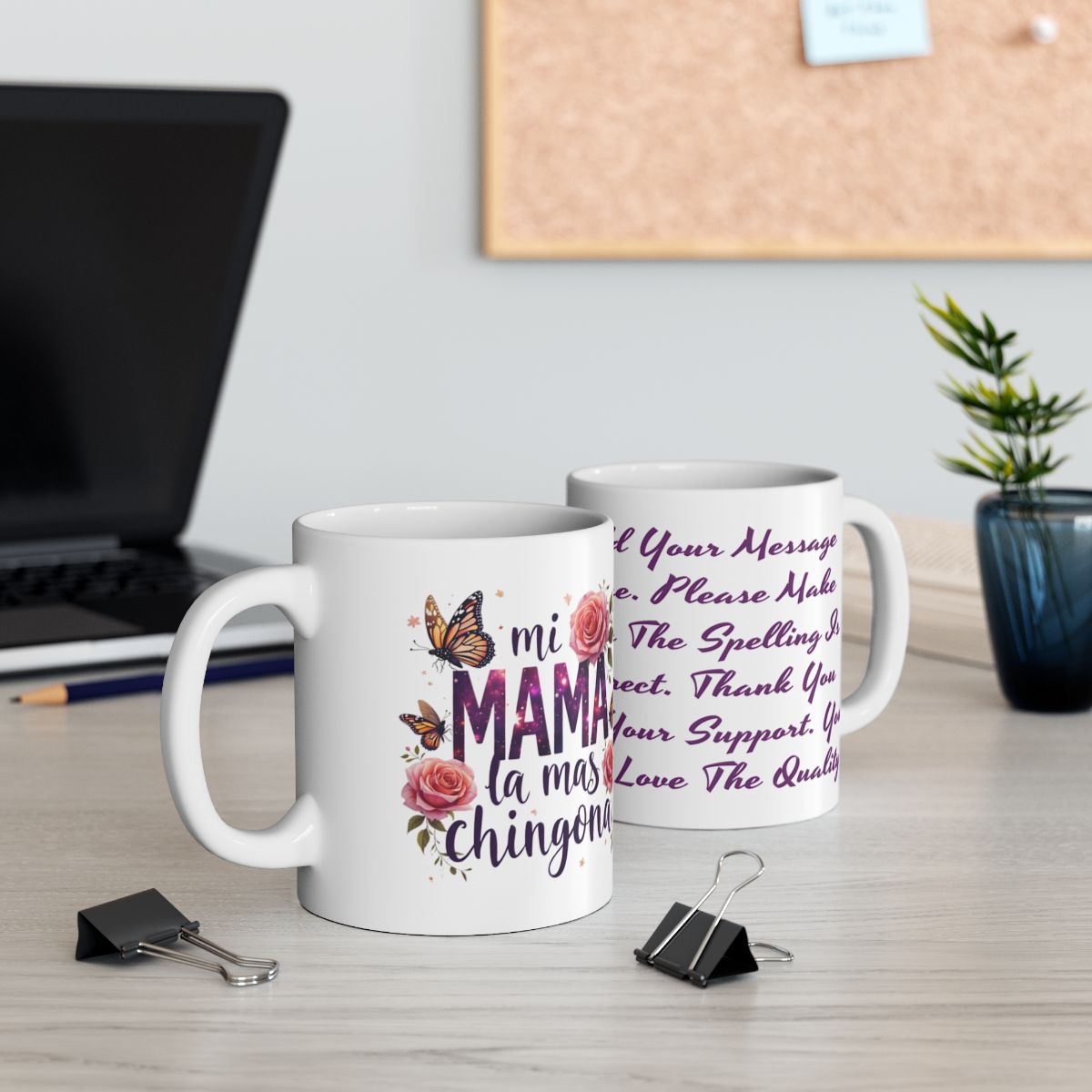 Custom Mother's Mug Cup Mom Gift. Personlized Coffee Cup For Mom, For Grandma