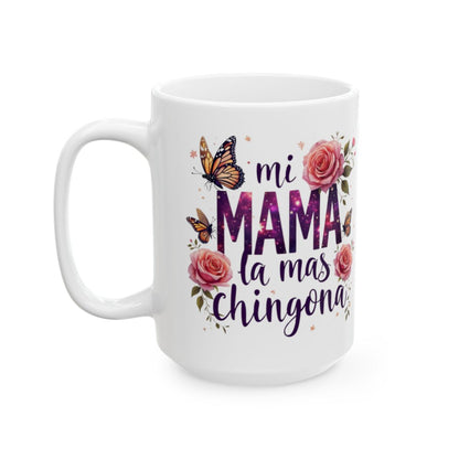 Custom Mother's Mug Cup Mom Gift. Personlized Coffee Cup For Mom, For Grandma