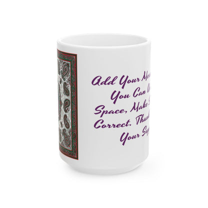 Our Lady of Guadalupe Coffee Mug, Ceramic Religious Gift, Day of the Virgin Mary Mug, Religious Home Decor, Catholic Gift Mug, Christian Blessings