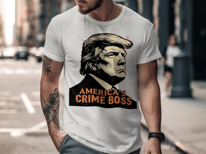 America's Crime Boss Graphic Tee Shirt product