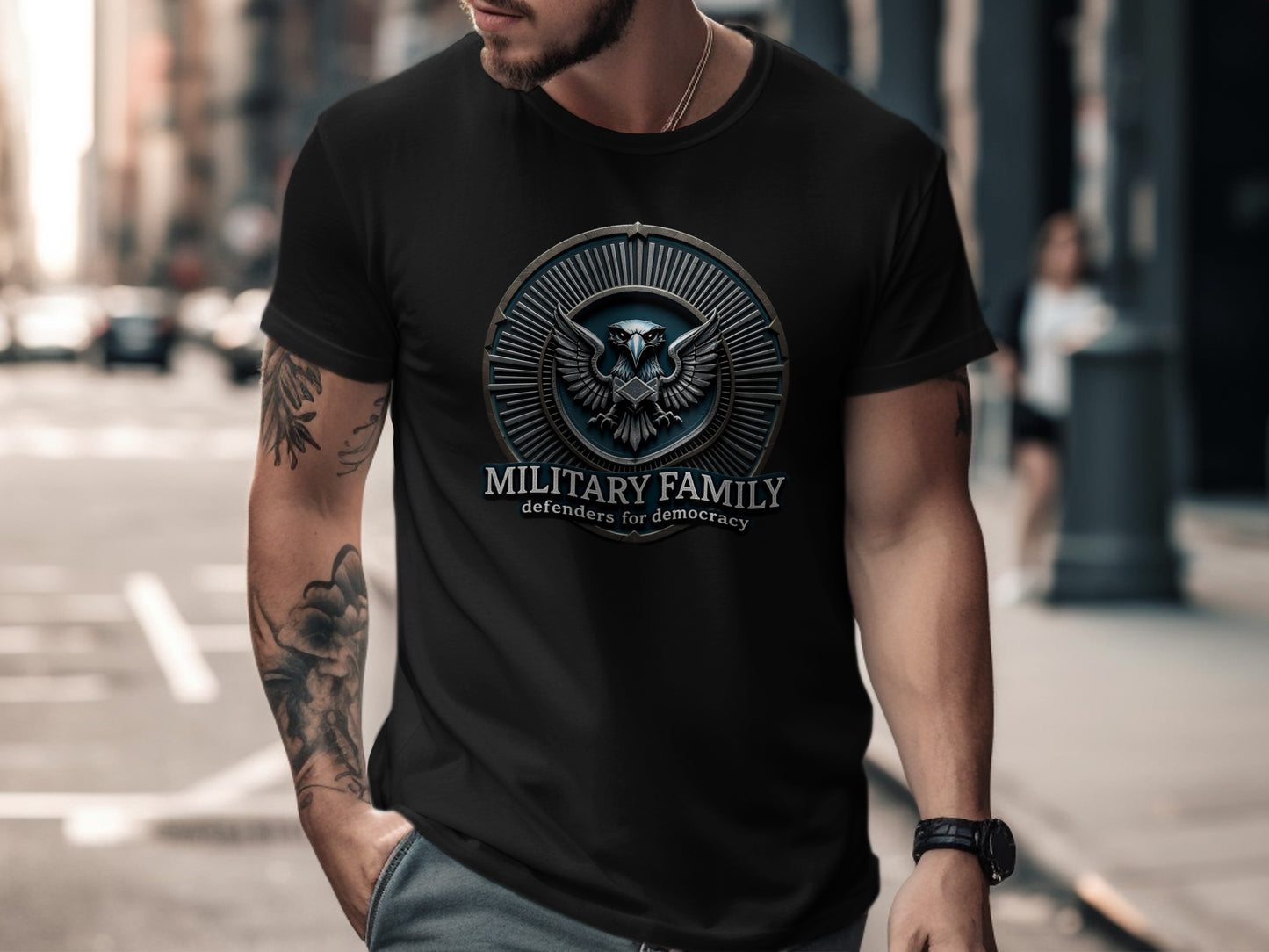 Military Family Defenders for Democracy T-shirt