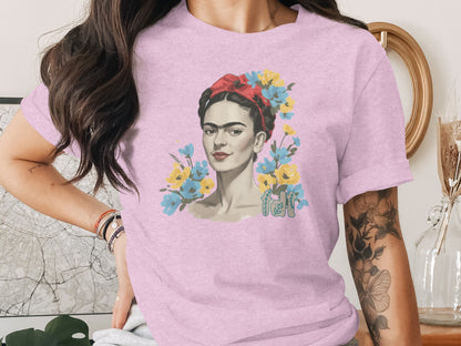 Iconic Artistic Portrait Graphic T-Shirt for Unique Style