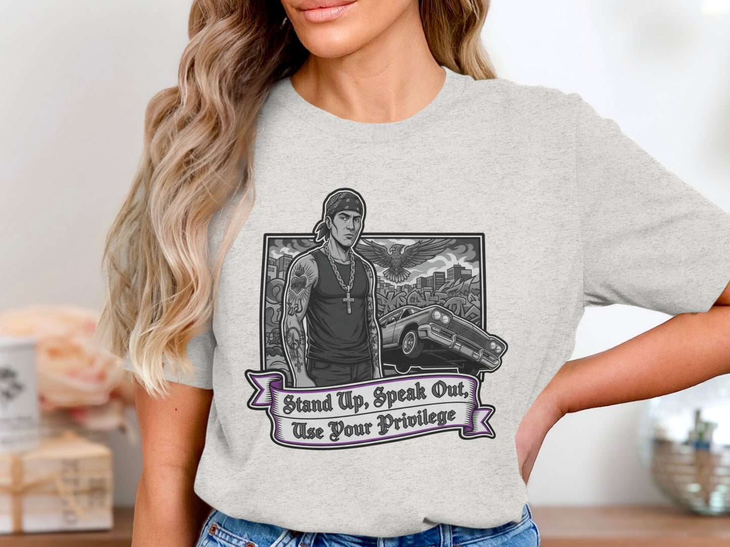 Stand Up Speak Out Use Your Privilege T-Shirt