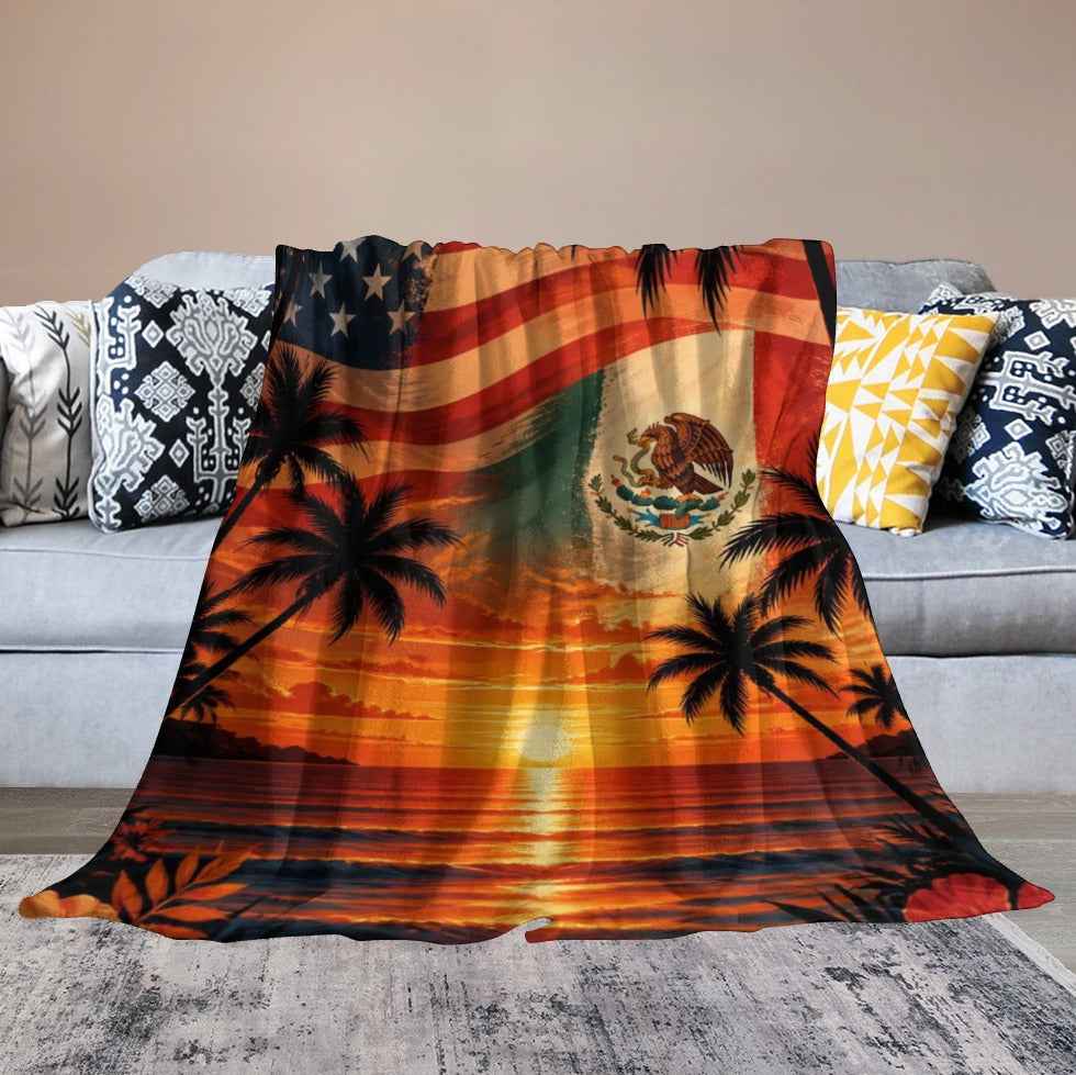 Ultra-Soft Flannel Blanket Multiple Sizes