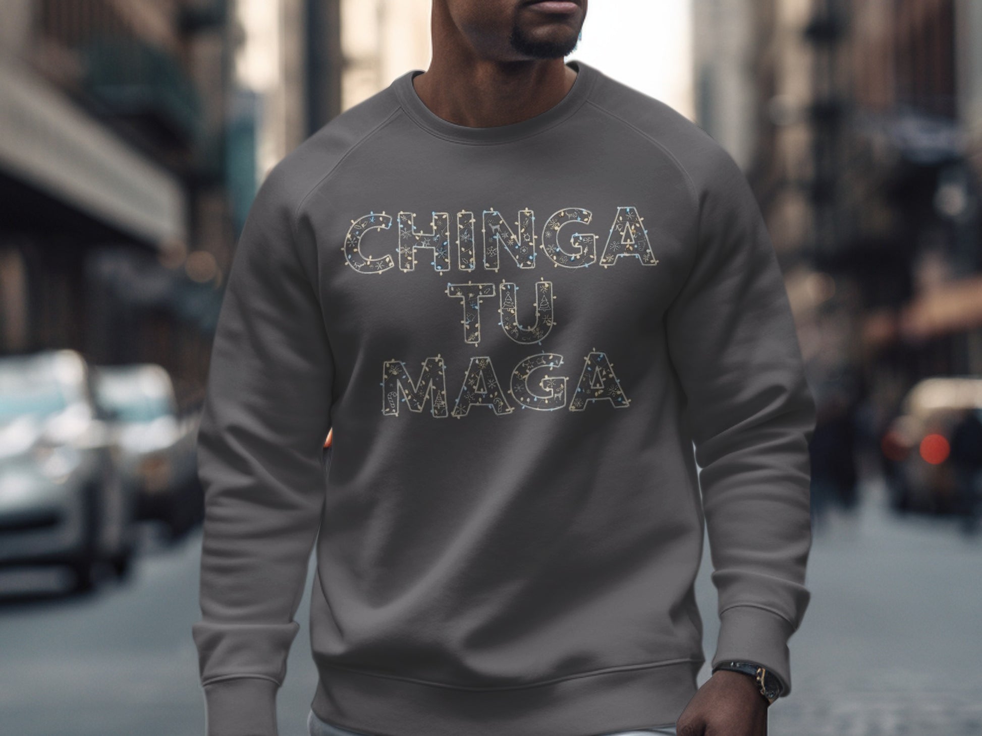 Chinga Tu Maga Long Sleeve Sweatshirt product