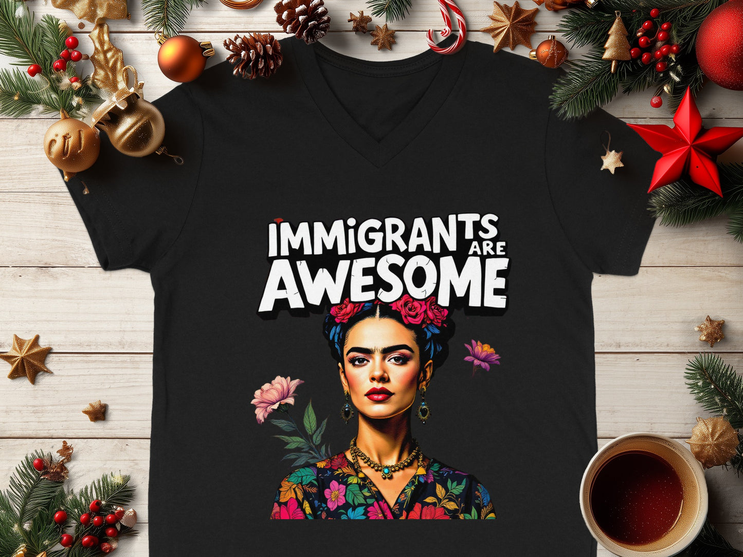 Immigrants Are Awesome Statement Shirt Product