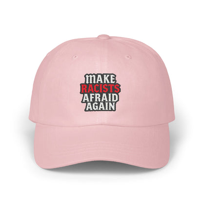 Make Racists Afraid Again Pink Baseball Cap product type