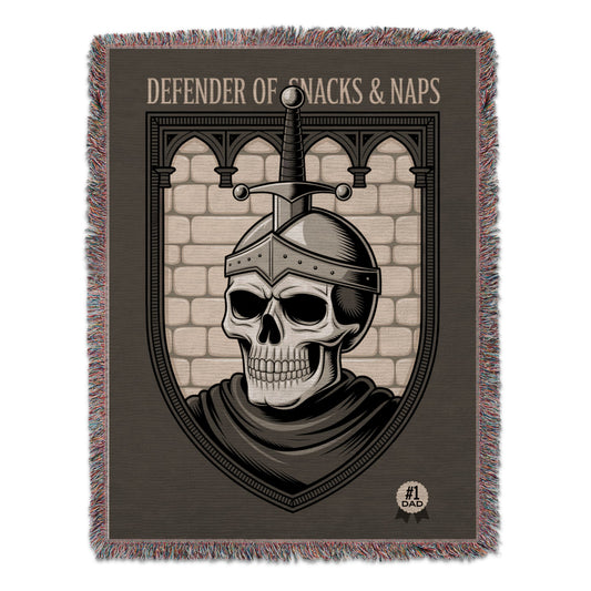 Defender of Snacks and Naps Artwork Tapestry product