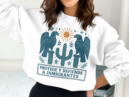 Protect and Defend Immigrants Sweatshirt product type