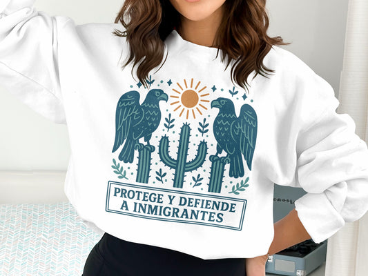 Protect and Defend Immigrants Sweatshirt product type