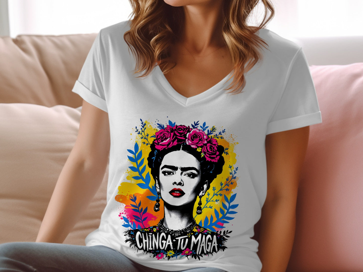 Chinga Tu Maga Graphic T-Shirt for Bold Statements