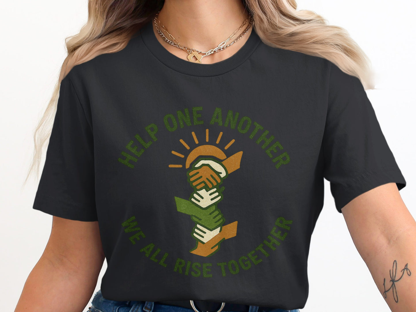 Help One Another We All Rise Together Shirt product