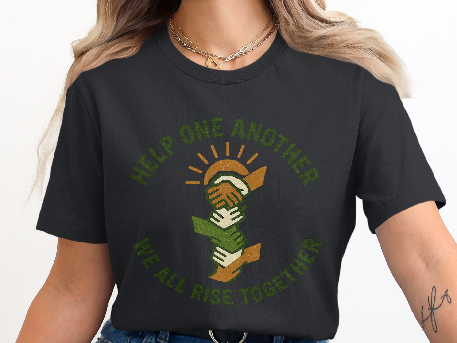 Help One Another We All Rise Together Shirt product