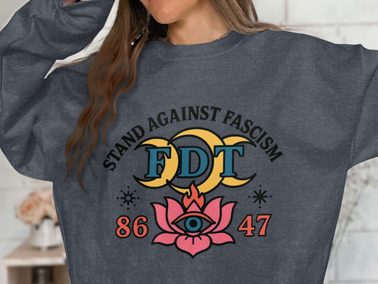 Stand Against Fascism FDT Graphic Sweatshirt product