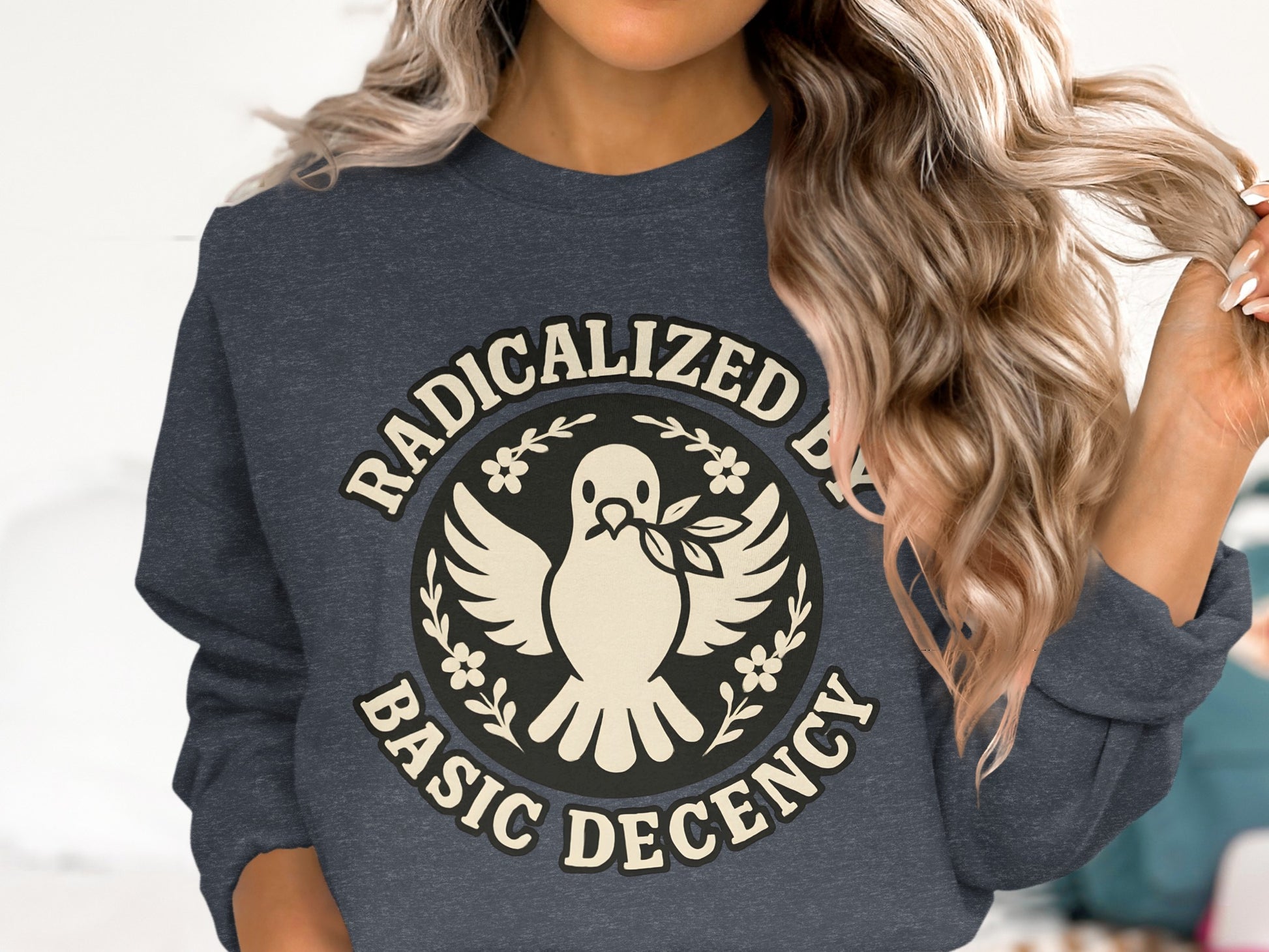 Radicalized By Basic Decency Sweatshirt product