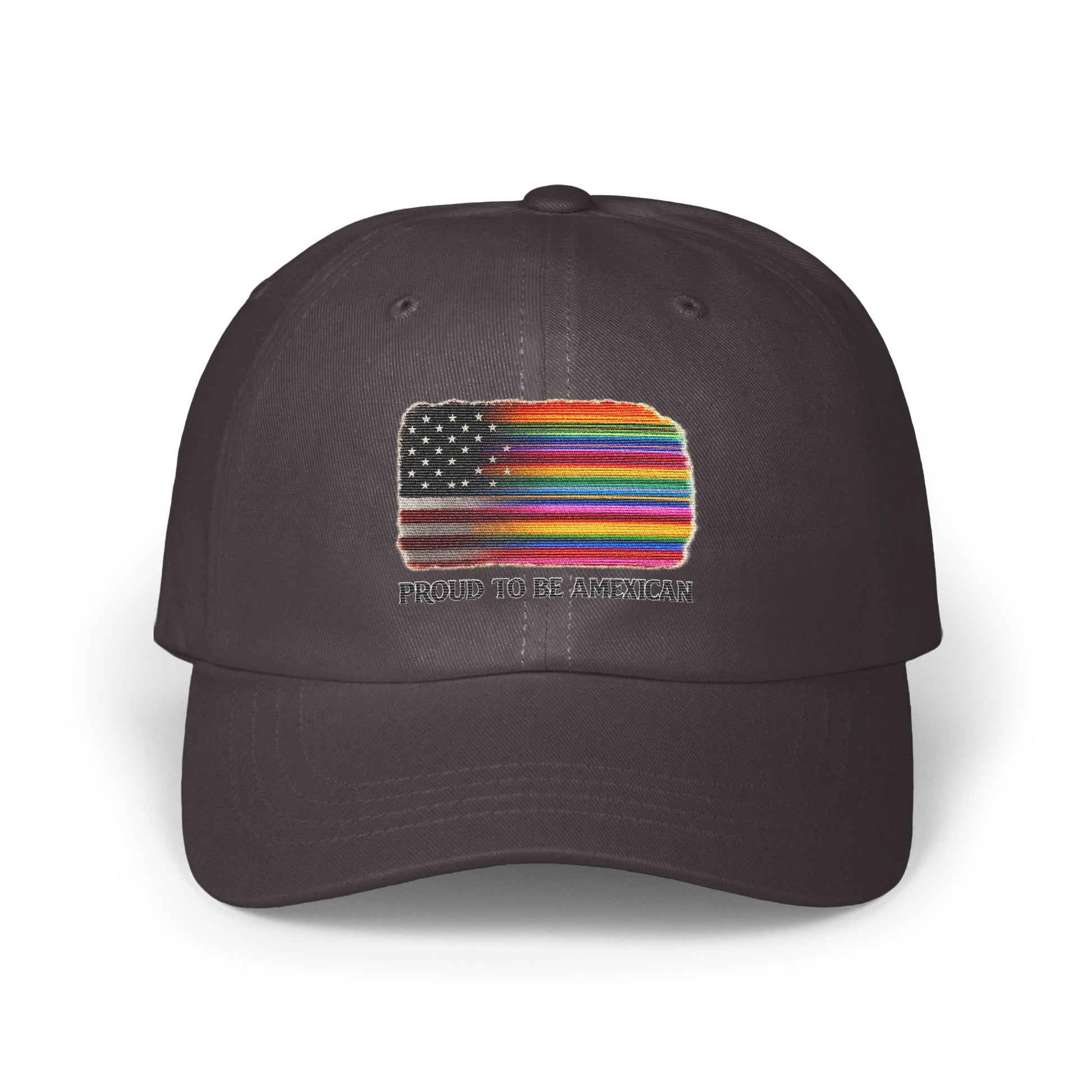 Proud to Be American Rainbow Flag Hat product type