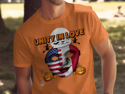 Unity In Love Halloween Themed Graphic T-shirt Product