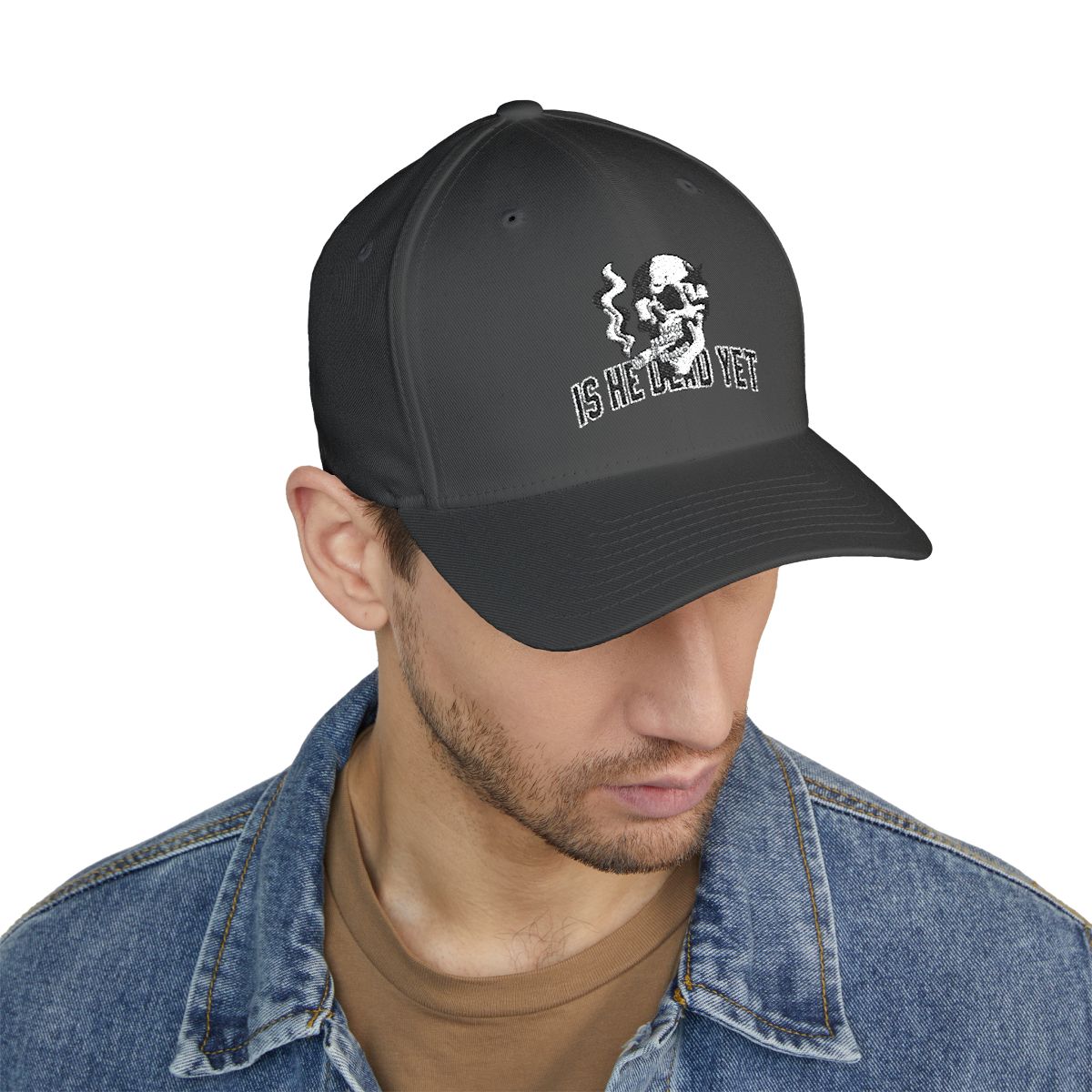 Is He Dead Yet FDT Subtle Embroidery Hat Resist & Protest Funny Hat