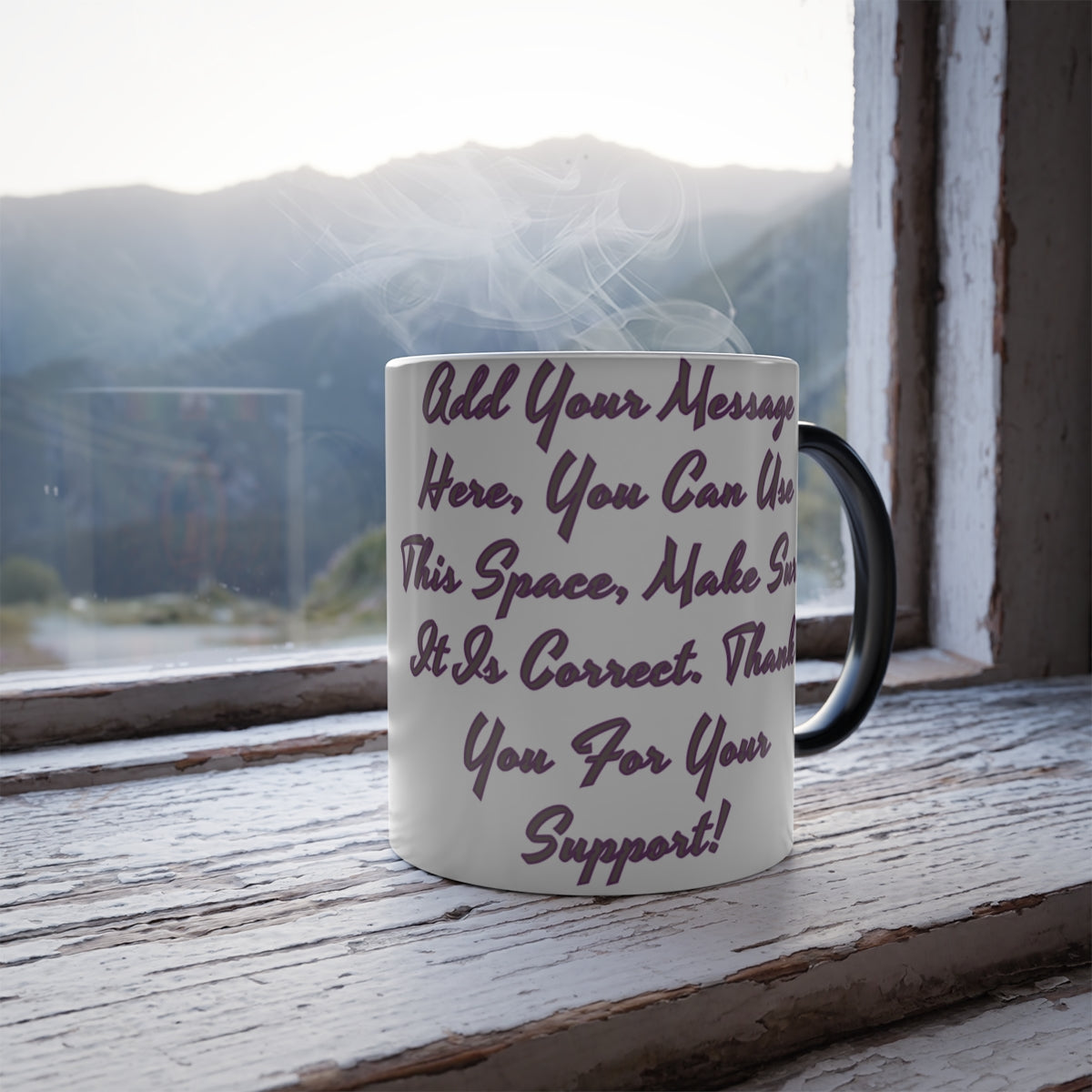 Colorful Virgen de Guadalupe Mug, Vibrant Printed Coffee Cup, Personalized Ceramic Gift, Religious Art, BPA-Free, Ideal Christmas Present