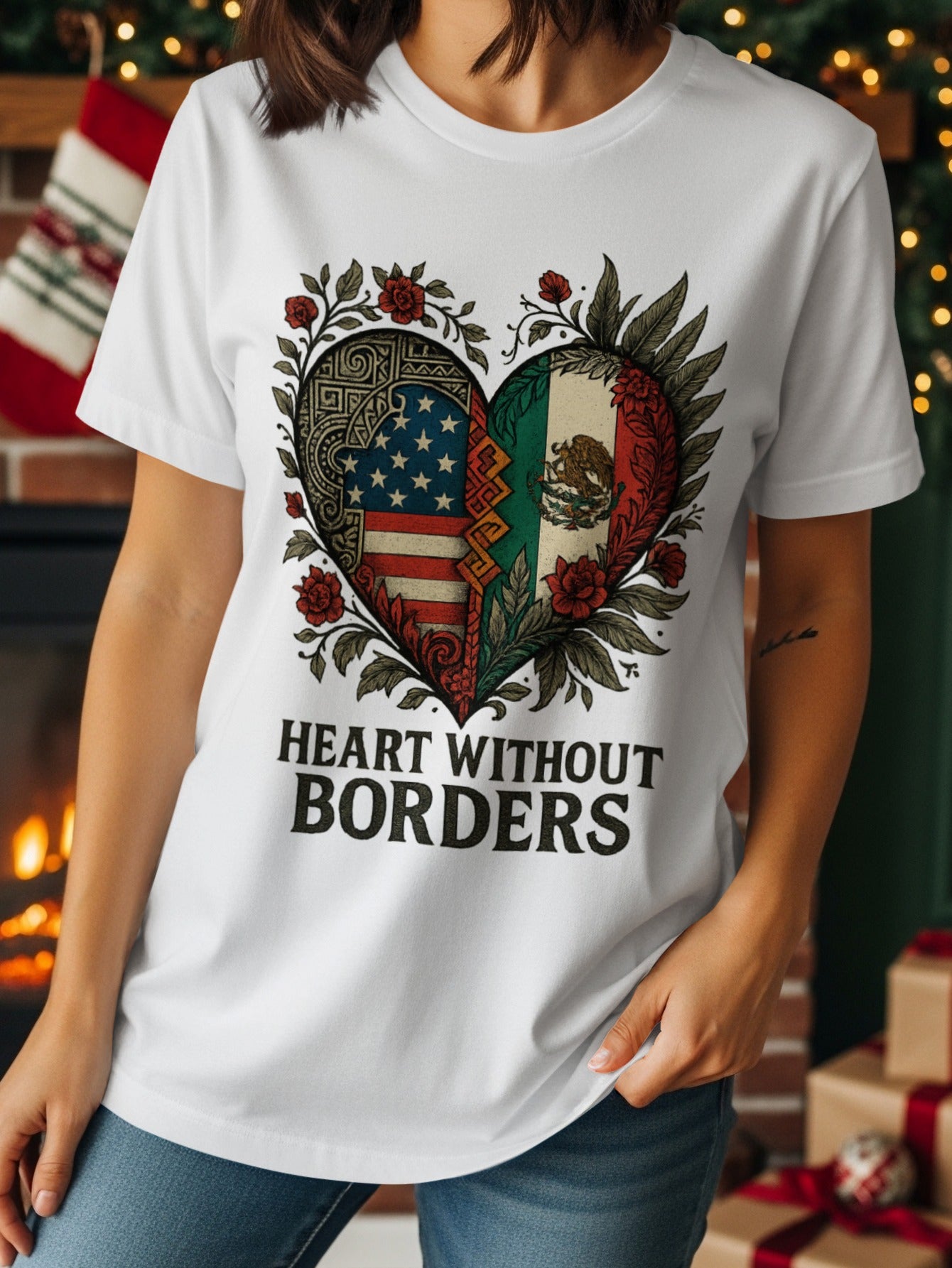 Heart Without Borders Graphic T-Shirt