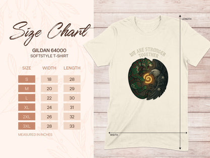 Life Are Stronger Together Gildan 64000 Tshirt product