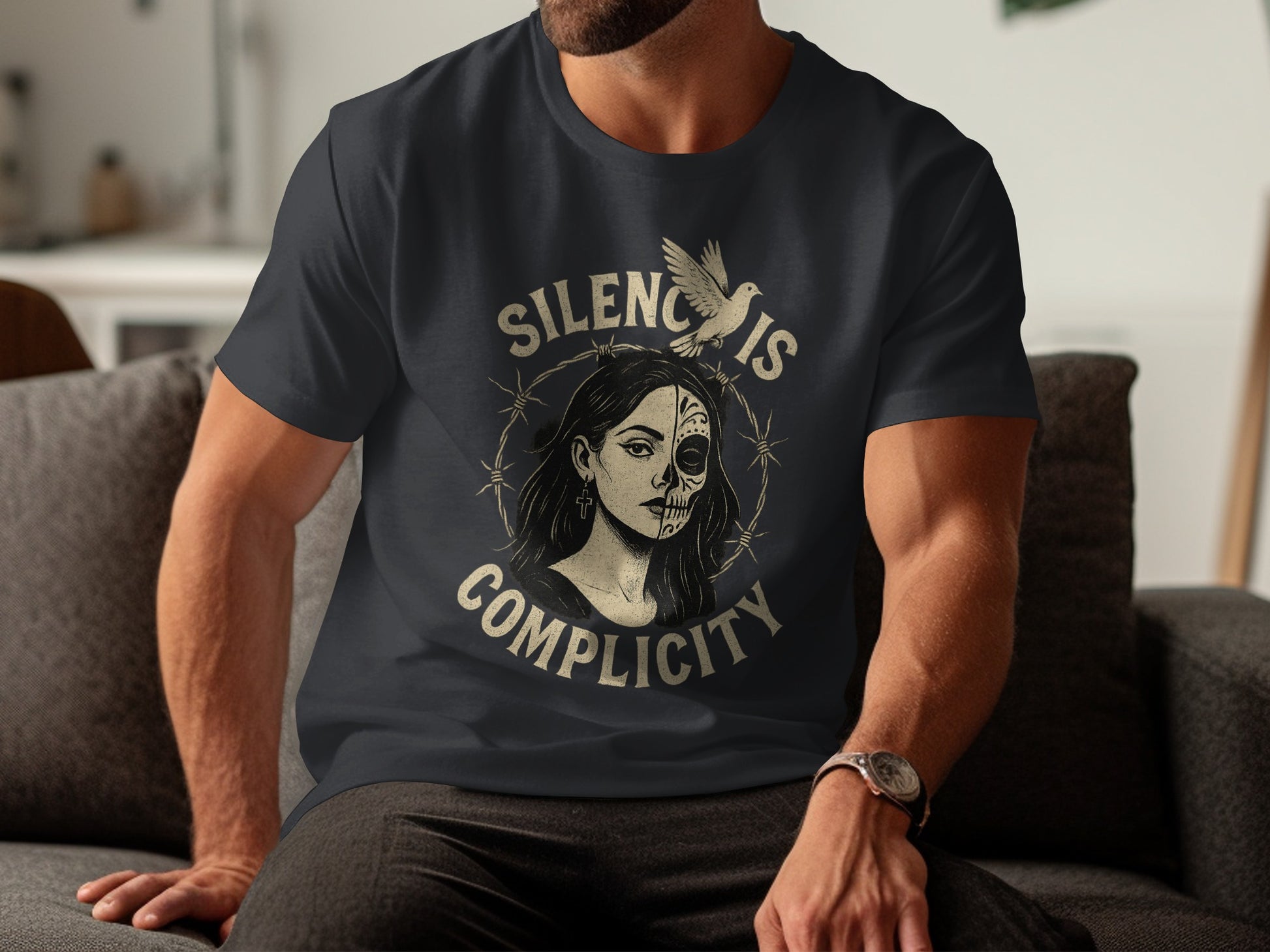Silence Is Complicity Graphic Print T-shirt product