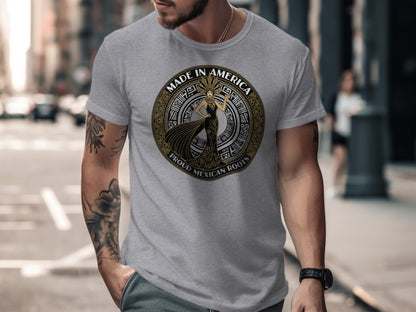 Made In America Proud Mexican Roots T-shirt product