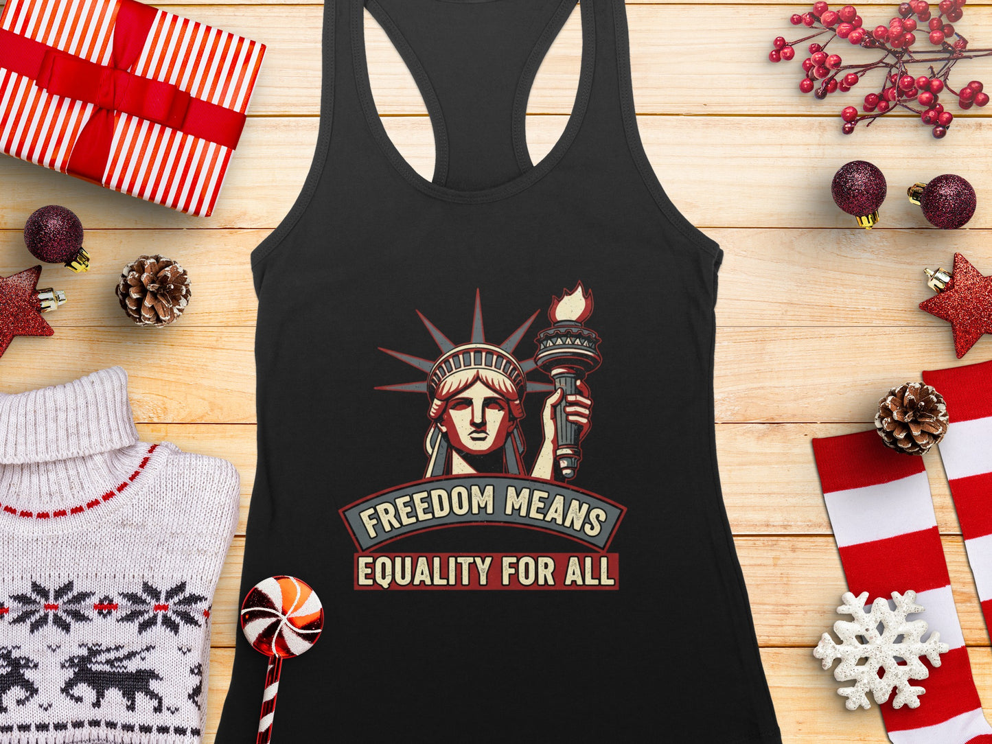 Freedom Means Equality for All Tank Top