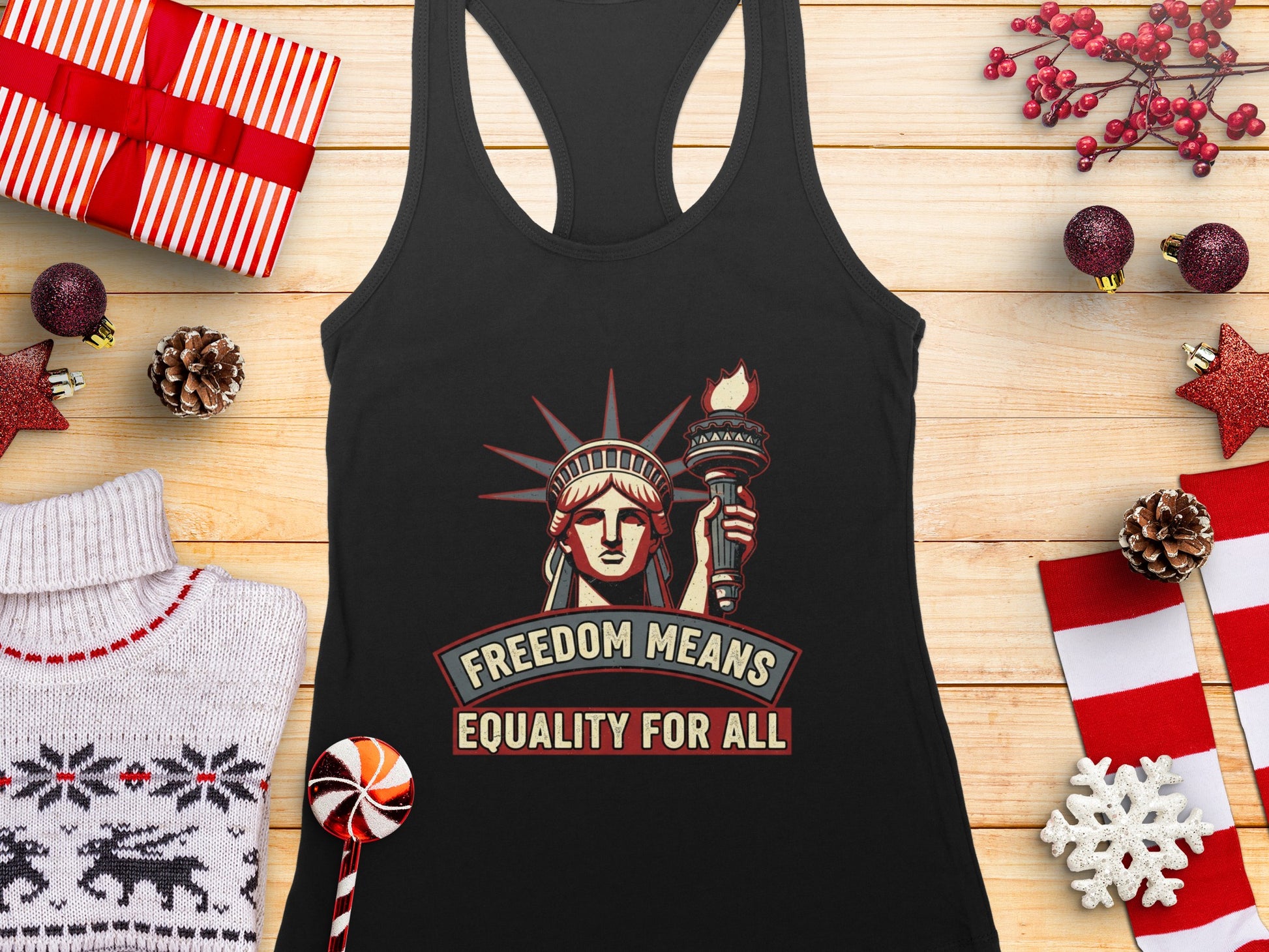 Freedom Means Equality for All Tank Top