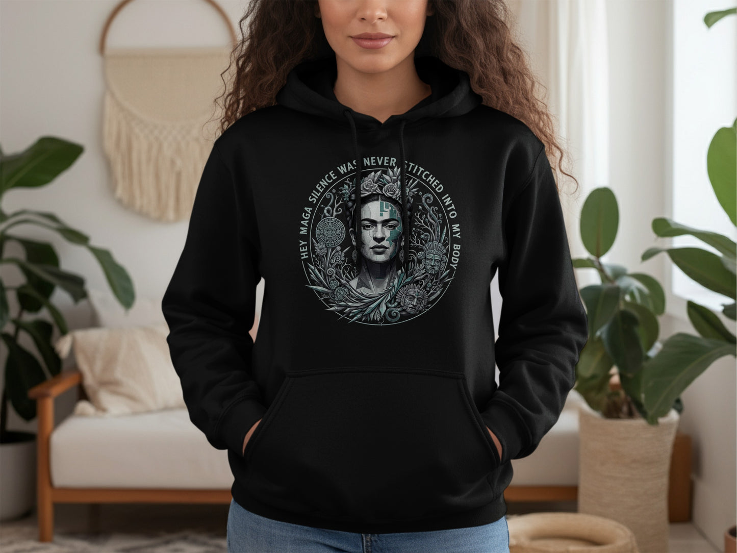 Frida Kahlo Hey Maga Silence Never Stitched Into My Body