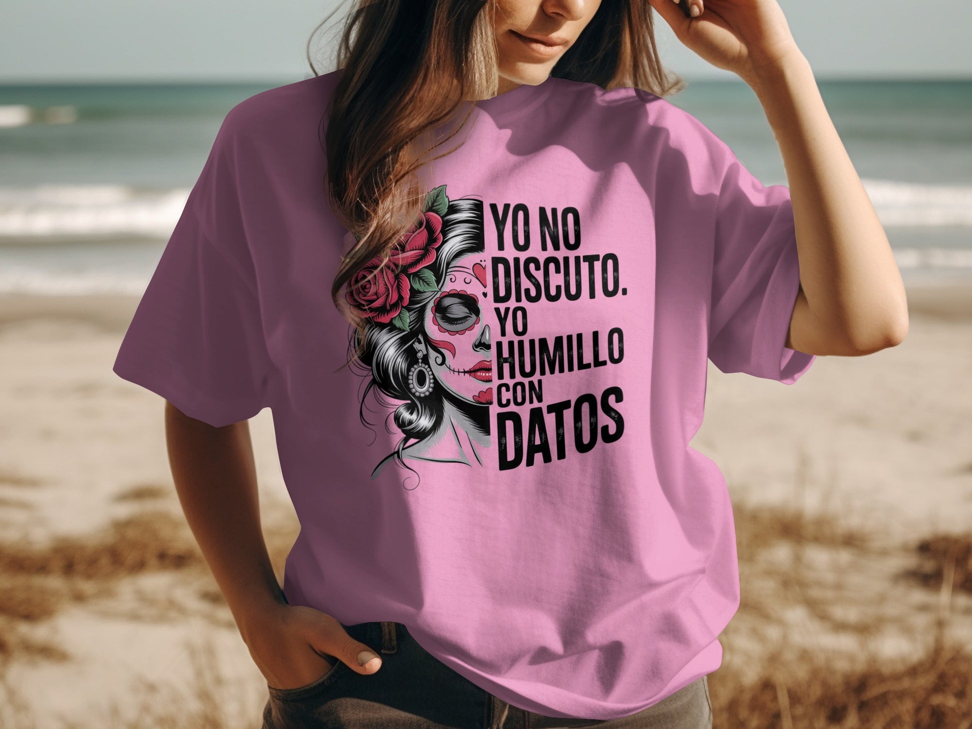 Yo no discuto yo humillo con datos graphic product