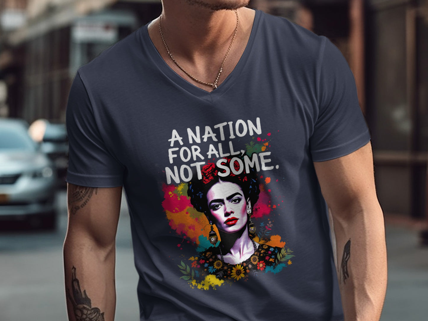 A Nation for All Not Some Artistic Graphic T-shirt