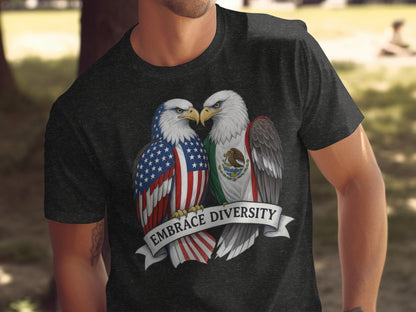 Embrace Diversity Eagles Graphic T-Shirt product type