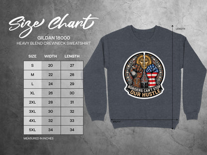 Borders Can't Stop Our Hustle Sweatshirt product type