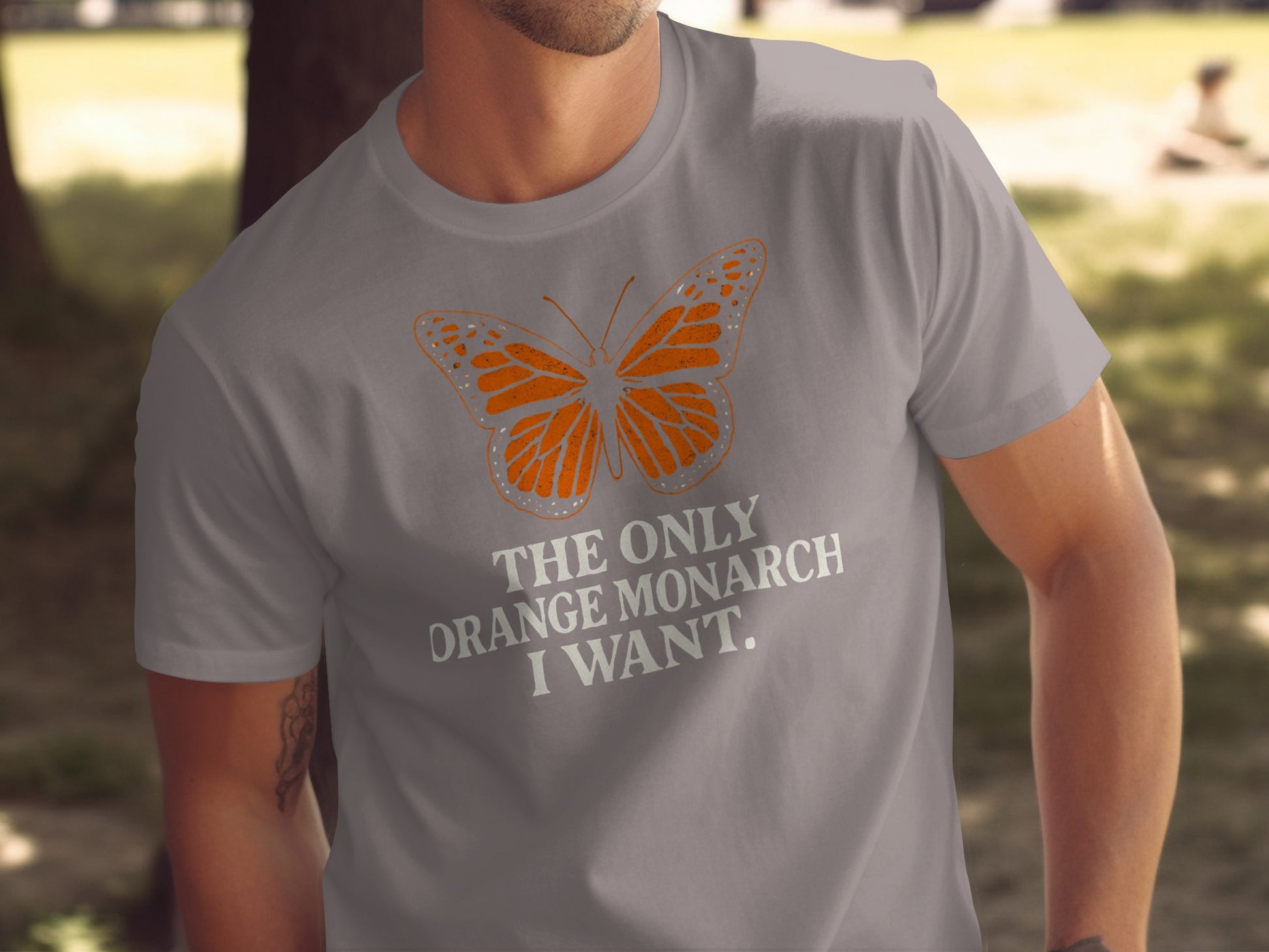 The Only Orange Monarch I Want Graphic T-shirt