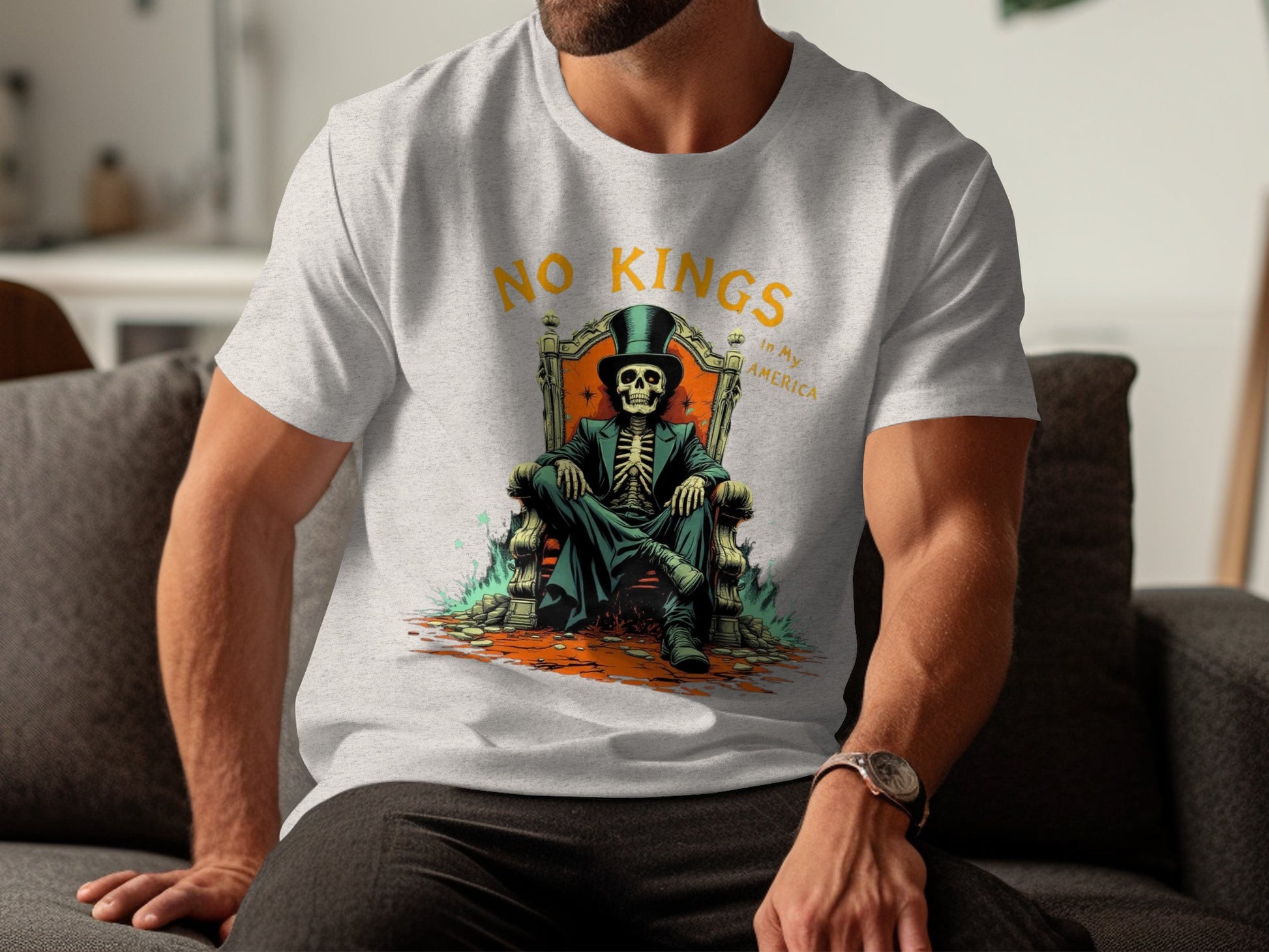 No Kings In America Graphic T-Shirt product
