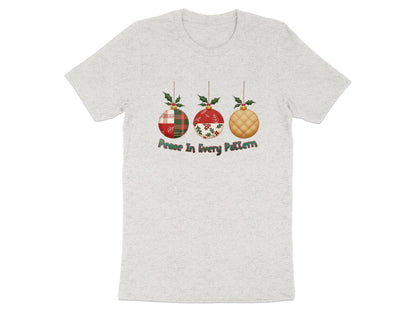 Peace In Every Pattern Christmas Themed Shirt