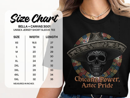 Chicano Power Aztec Pride Unisex Jersey Short Sleeve Tee
