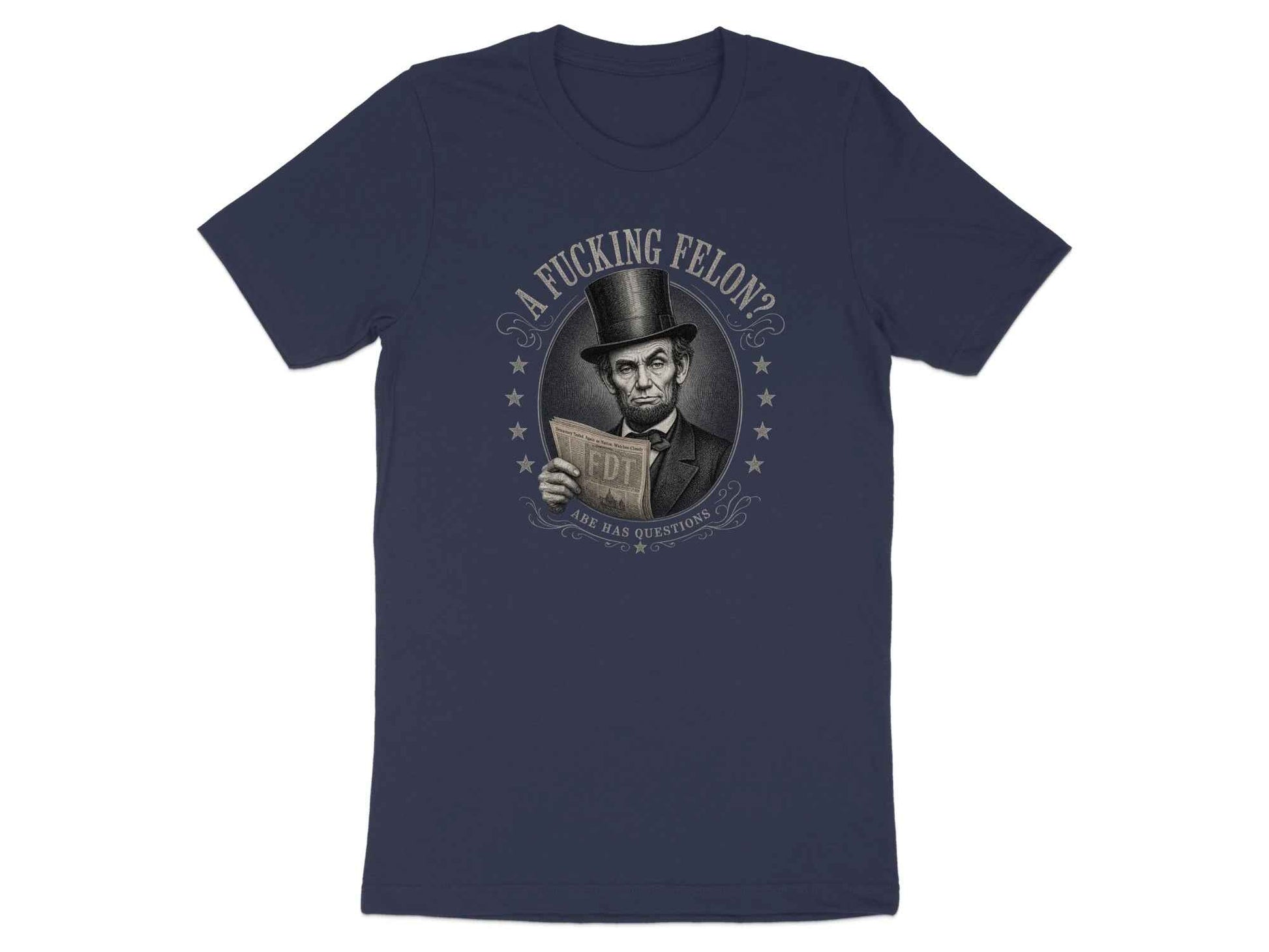 Abe's Unsettling Inquiry Statement T-Shirt