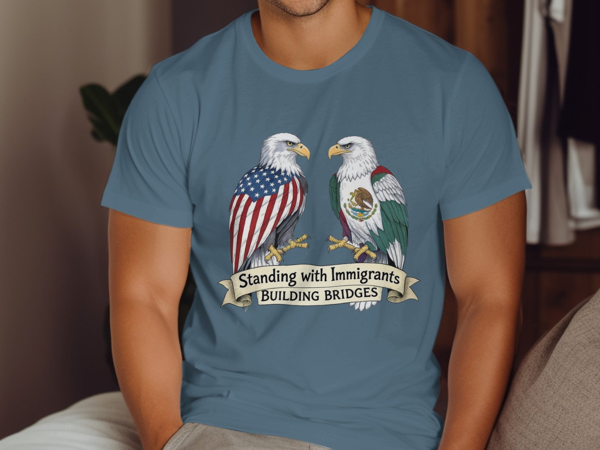 Standing with Immigrants Building Bridges shirt