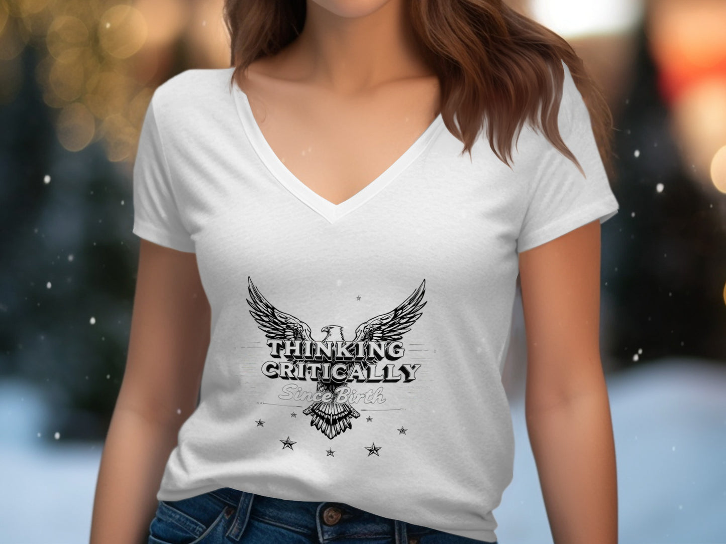 Thinking Critically Since Birth Graphic tee product