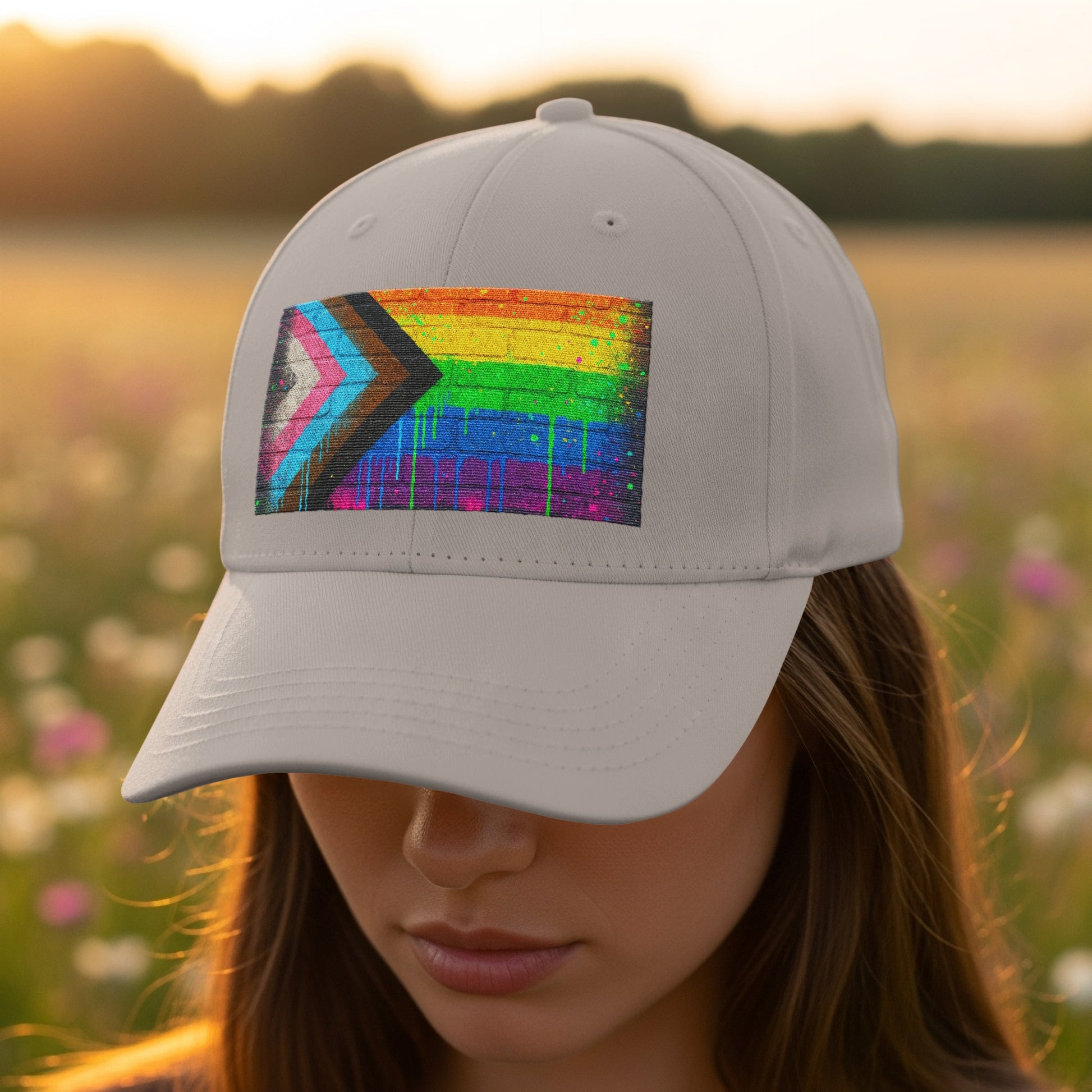 Vibrant Rainbow Arrow Hat for Unique Fashion product type
