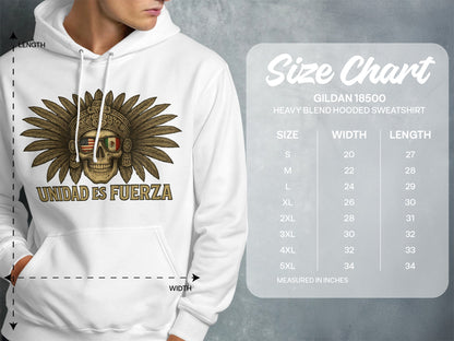 Unidad Es Fuerza Graphic Hooded Sweatshirt Product