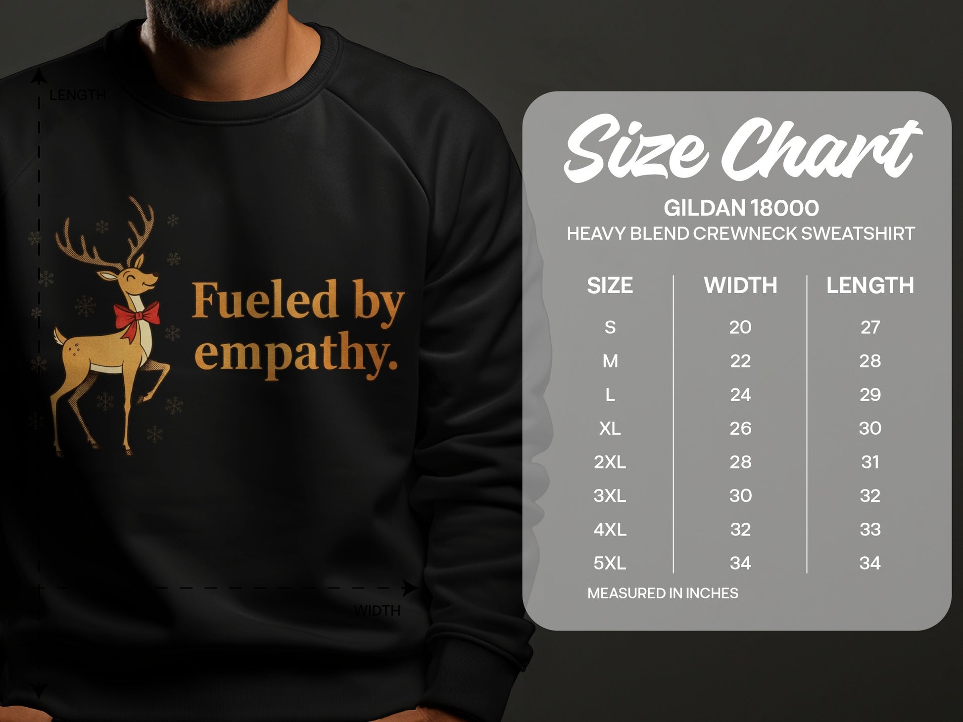 Fueled by Empathy Graphic Sweatshirt