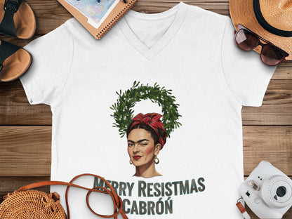 Merry Resistmas Cabron Christmas T-shirt