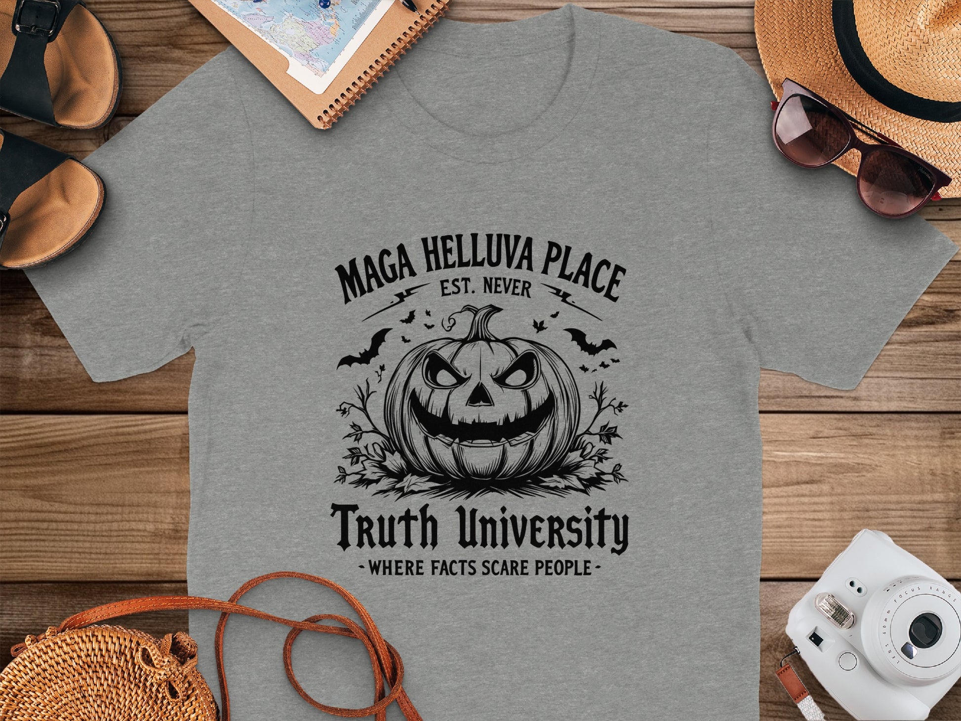 Maga Helluva Place Truth University Tee product
